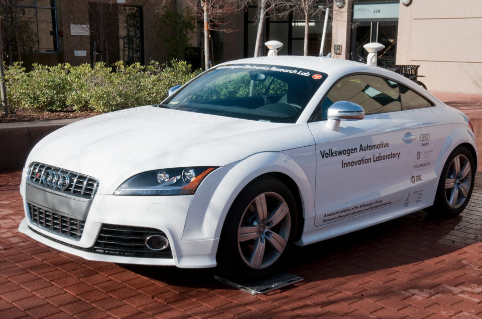 Autonomous car research at Stanford Stanford News