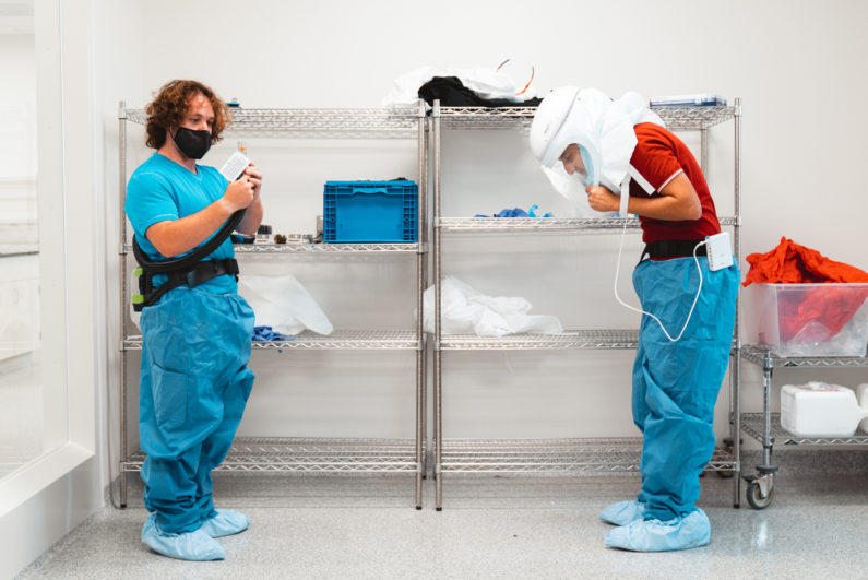 A look inside Stanford’s expanded Biosafety Level 3 (BSL3) lab